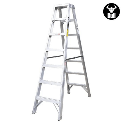 ESCALERA TIJERA ALUMINIO 16P ALTURA 4.88M D/ACCESO AMERICAN BULL ATD150-16IA