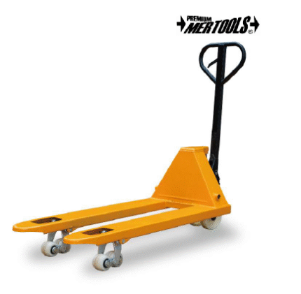 TRANSPALETA MANUAL CAPACIDAD DE CARGA 3000 KG RUEDA NYLON MERTOOLS